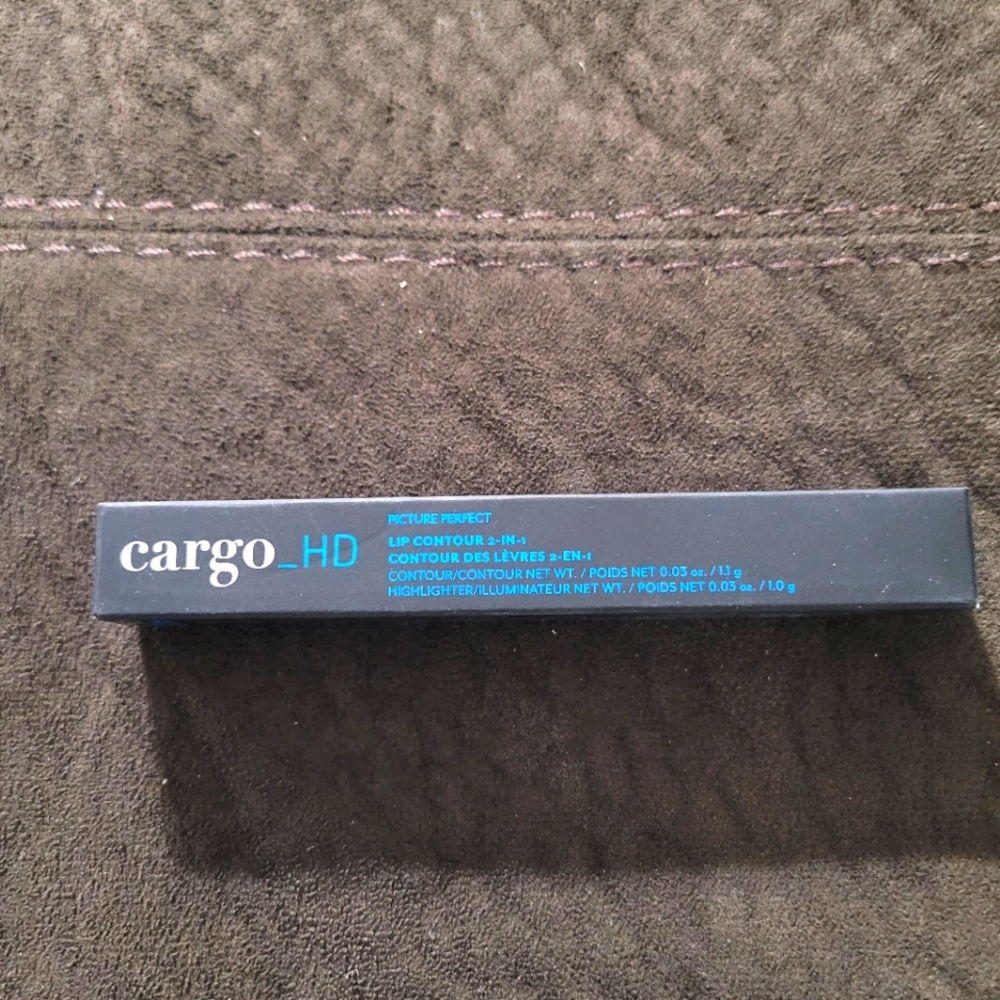 NEW Cargo_HD Picture Perfect Lip Contour~2-in-One~Lipstick~Deep Wine